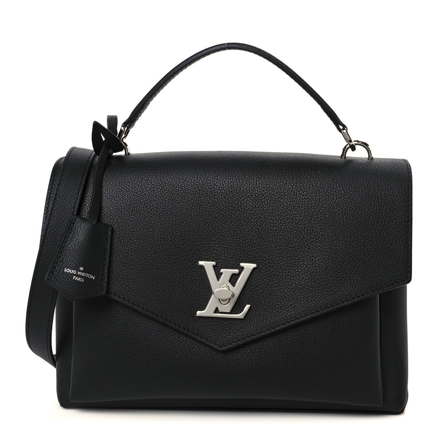 Louis Vuitton Soft Calfskin My Lockme Top Handle Black 1 of 11