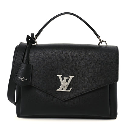 Louis Vuitton Soft Calfskin My Lockme Top Handle Black 1 of 11