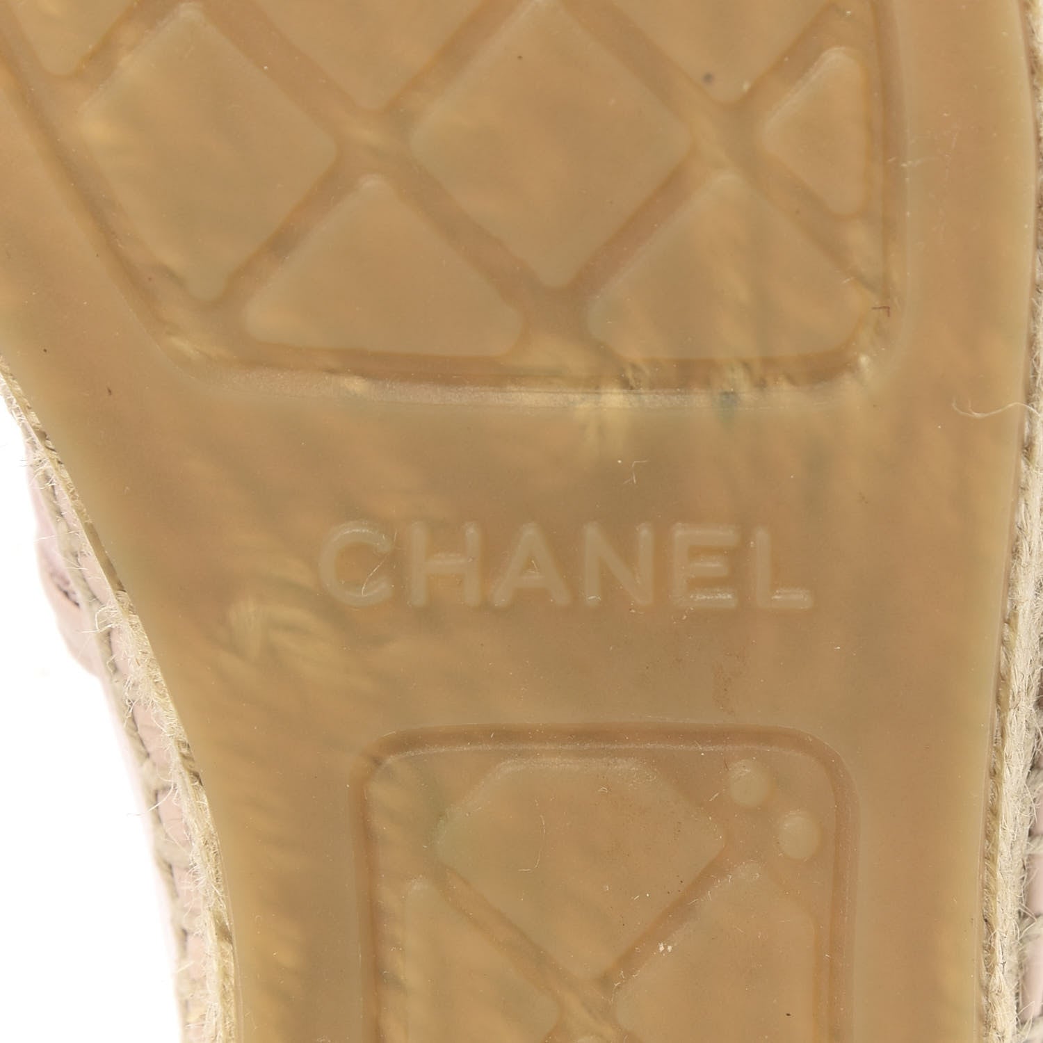 Chanel Mesh Grosgrain CC Espadrilles 42 Pink 7 of 10