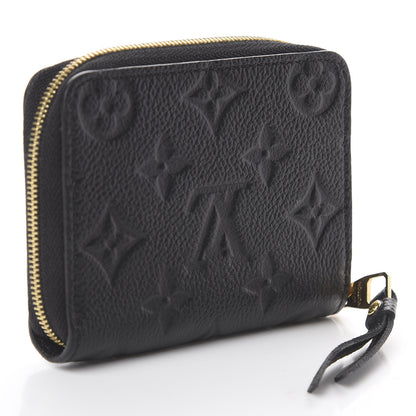 Louis Vuitton Empreinte Zippy Coin Purse Black 2 of 5