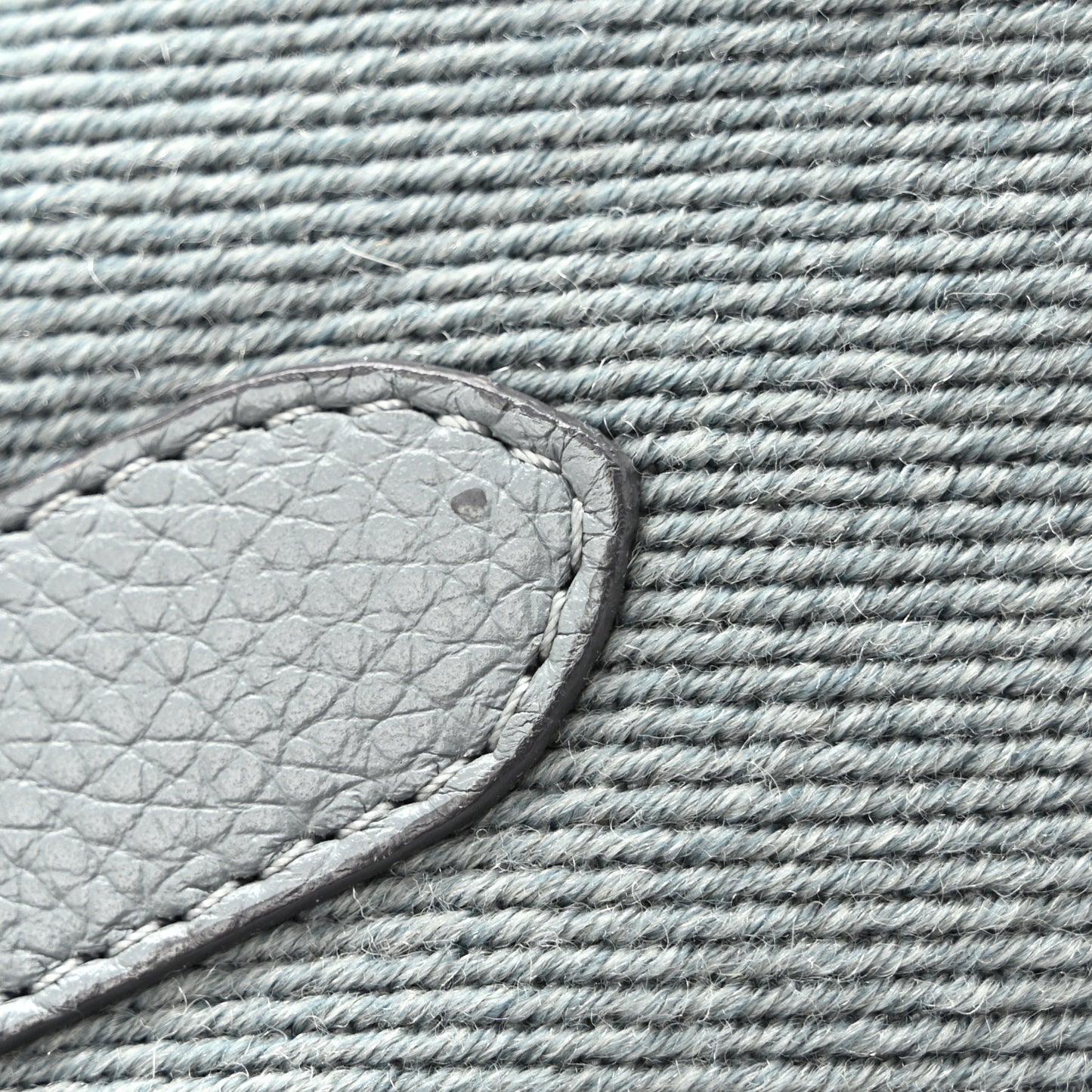 Soft Grained Calfskin Small Sangle Bucket Bag Cloud