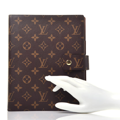 Louis Vuitton Monogram Large Ring Agenda Cover 2 of 7