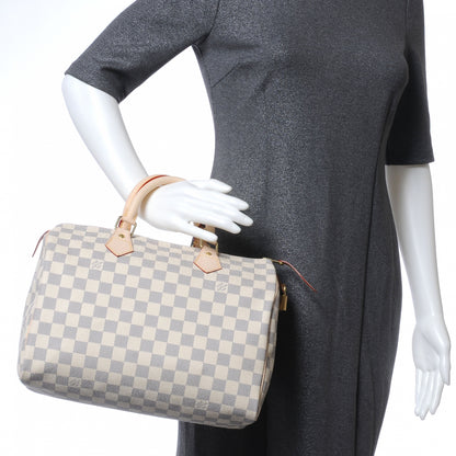 Louis Vuitton Damier Azur Speedy 30 2 of 7