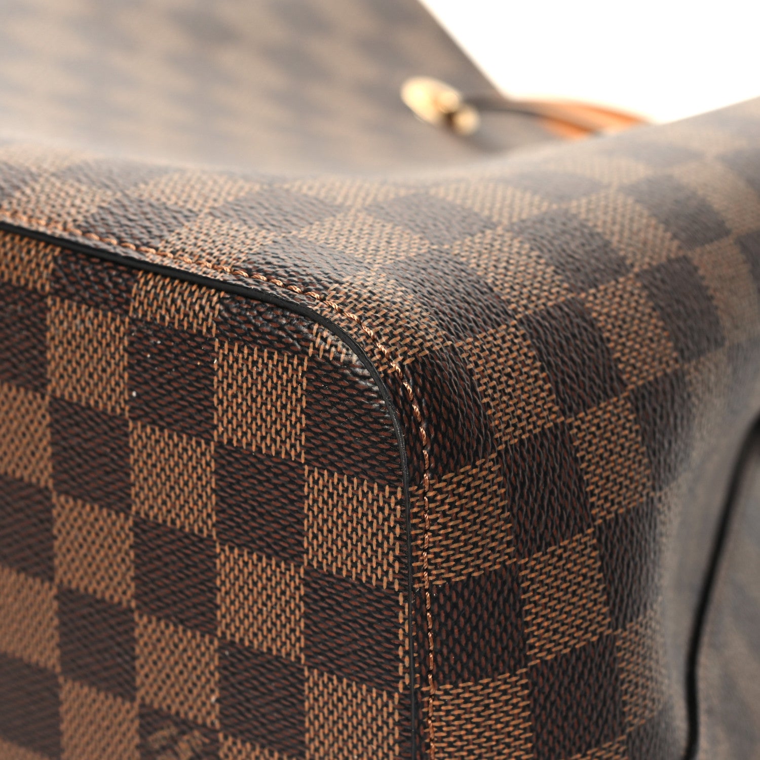 Louis Vuitton Damier Ebene Neonoe MM Safran 12 of 12