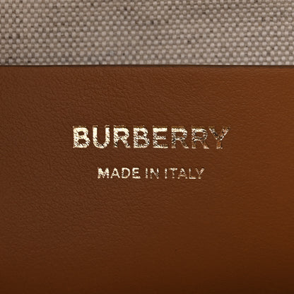 Burberry Raffia Calfskin Large Freya Tote Natural 6 of 10