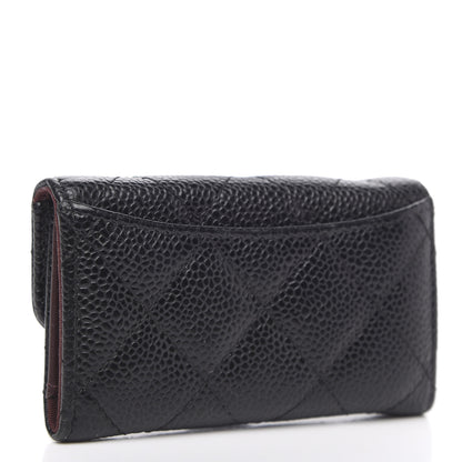 Chanel Caviar Quilted 6 Key Holder Black 3 of 9