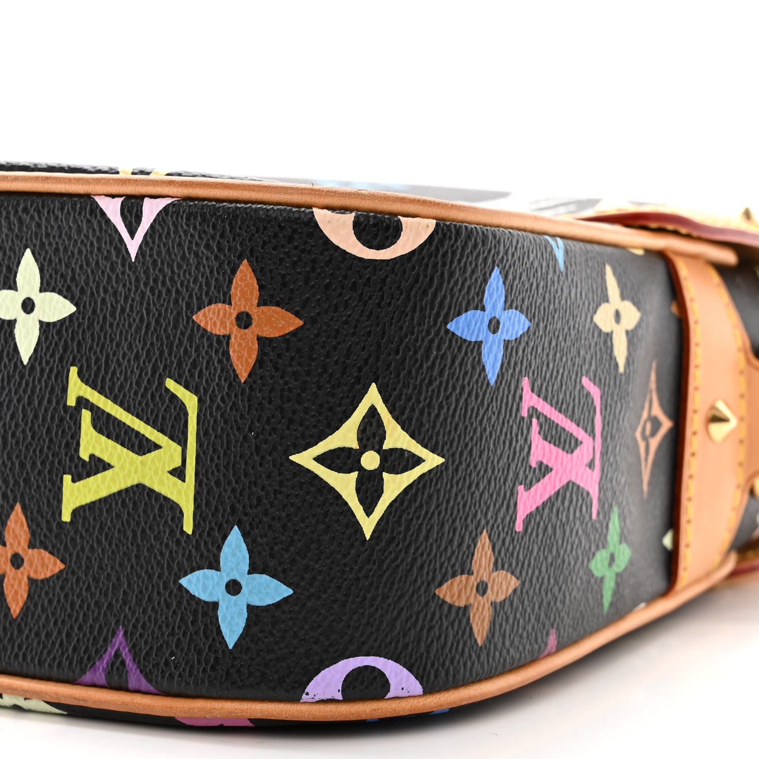 Louis Vuitton Monogram Multicolor Sologne Black 10 of 13