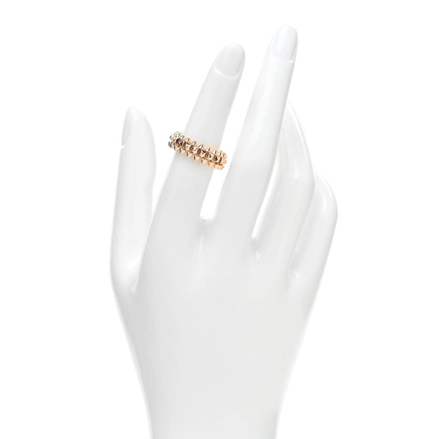 Cartier 18K Pink Gold SM Clash De Cartier Ring 50 5.5 2 of 5