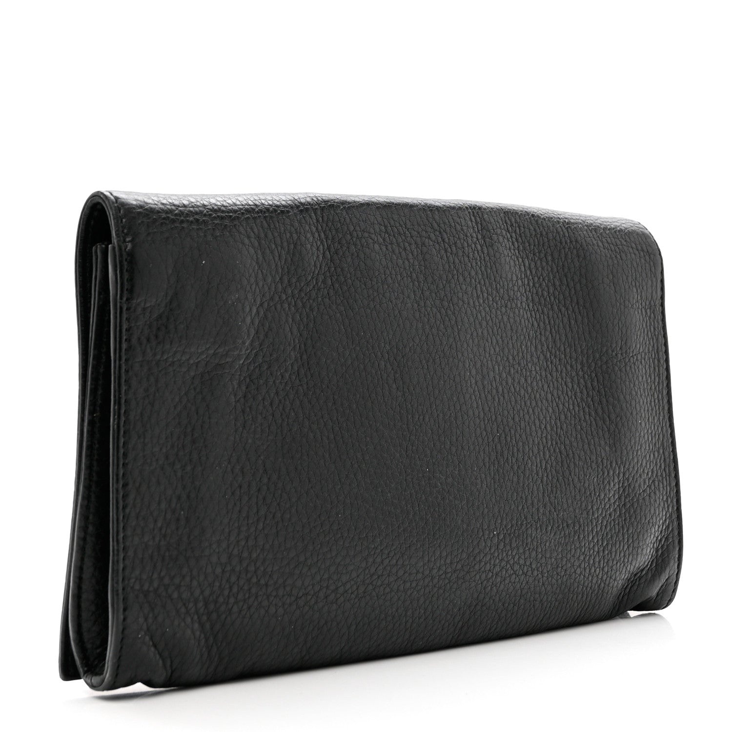 Gucci Pebbled Calfskin Medium Soho Clutch Black 4 of 11