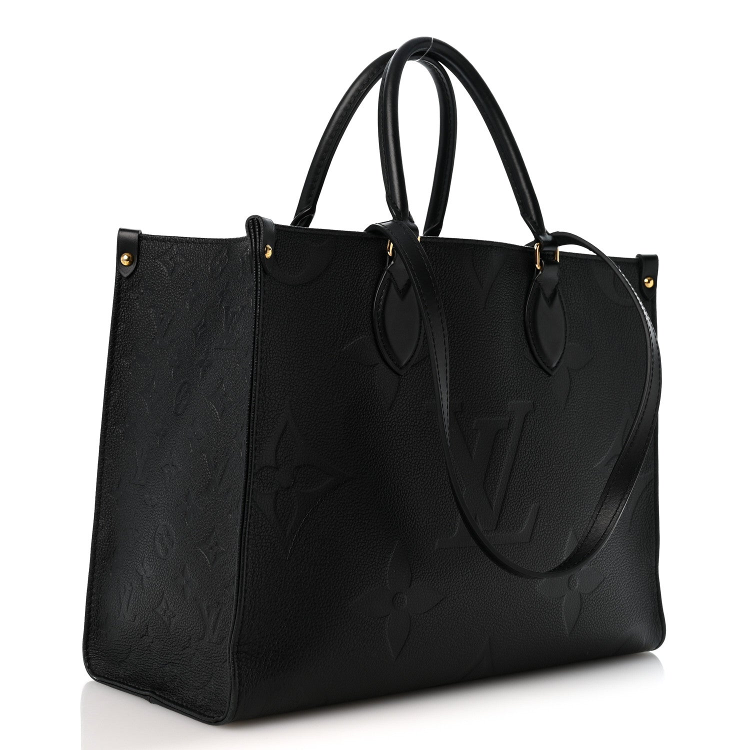Louis Vuitton Empreinte Monogram Giant Onthego MM Black 3 of 11