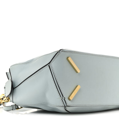 Loewe Calfskin Small Puzzle Bag Light Blue 9 of 15