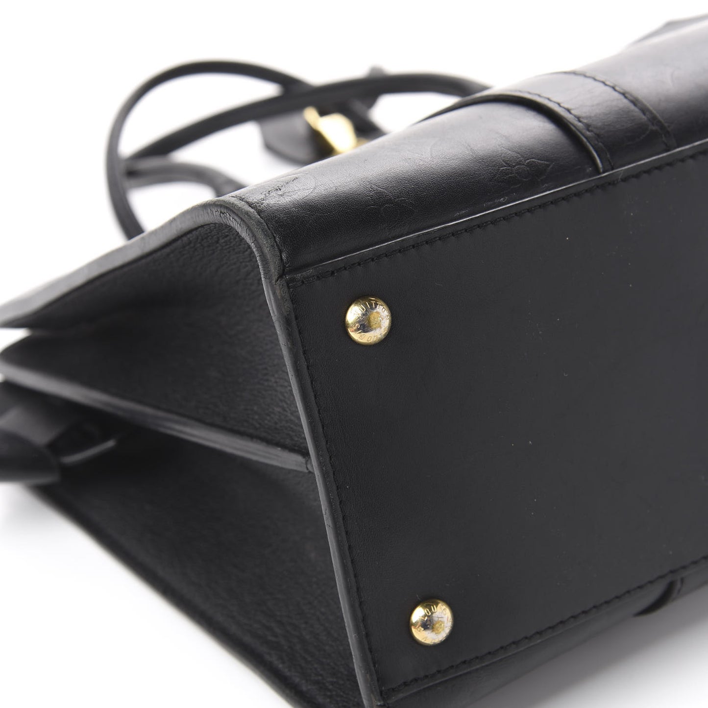Monogram Cuir Plume Very Tote GM Black