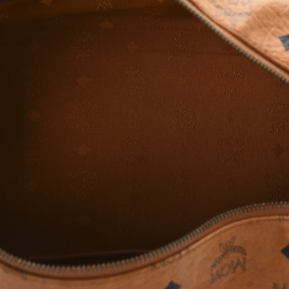 MCM Visetos Essential Boston Bag Cognac 5 of 9