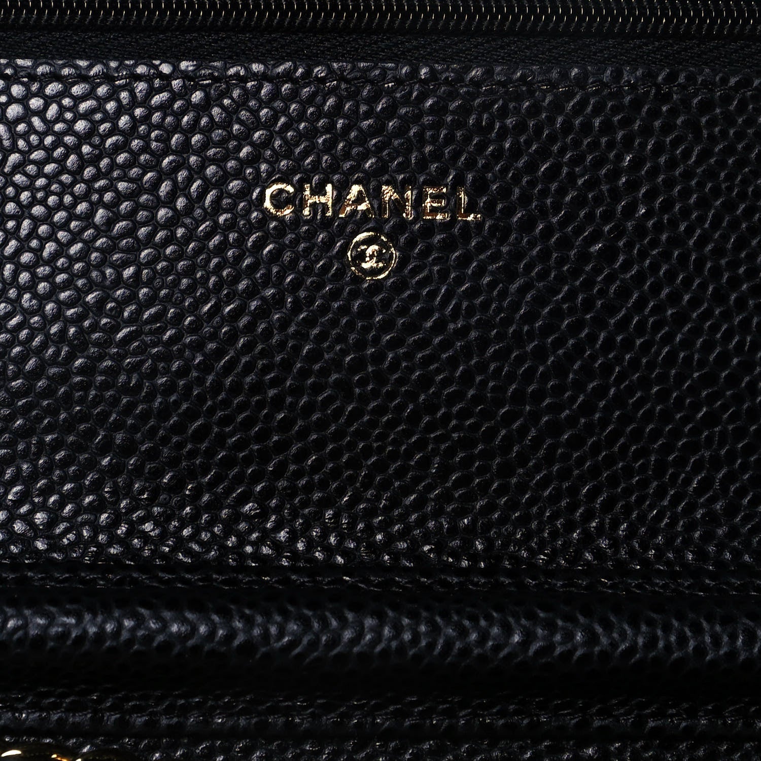 Chanel Caviar Quilted Wallet On Chain WOC Black 7 of 12