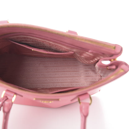 Prada Saffiano Medium Galleria Double Zip Tote Geranio 5 of 11