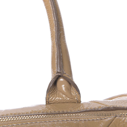 Saint Laurent Patent Small Easy Sac Camel 9 of 22