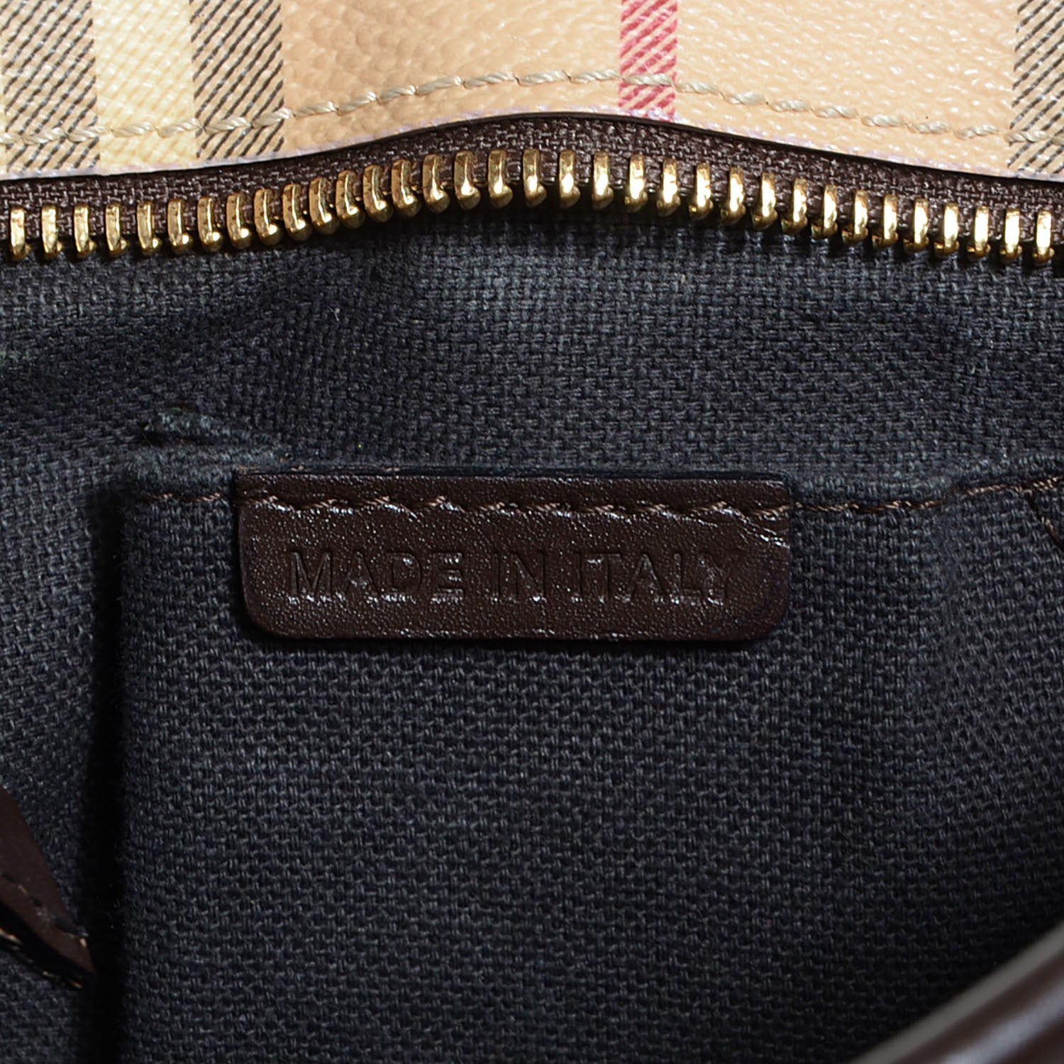 Burberry Haymarket Check Ganton Satchel 6 of 8