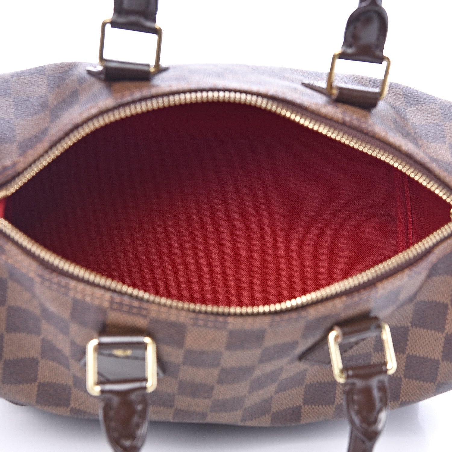 Louis Vuitton Damier Ebene Speedy 25 4 of 9