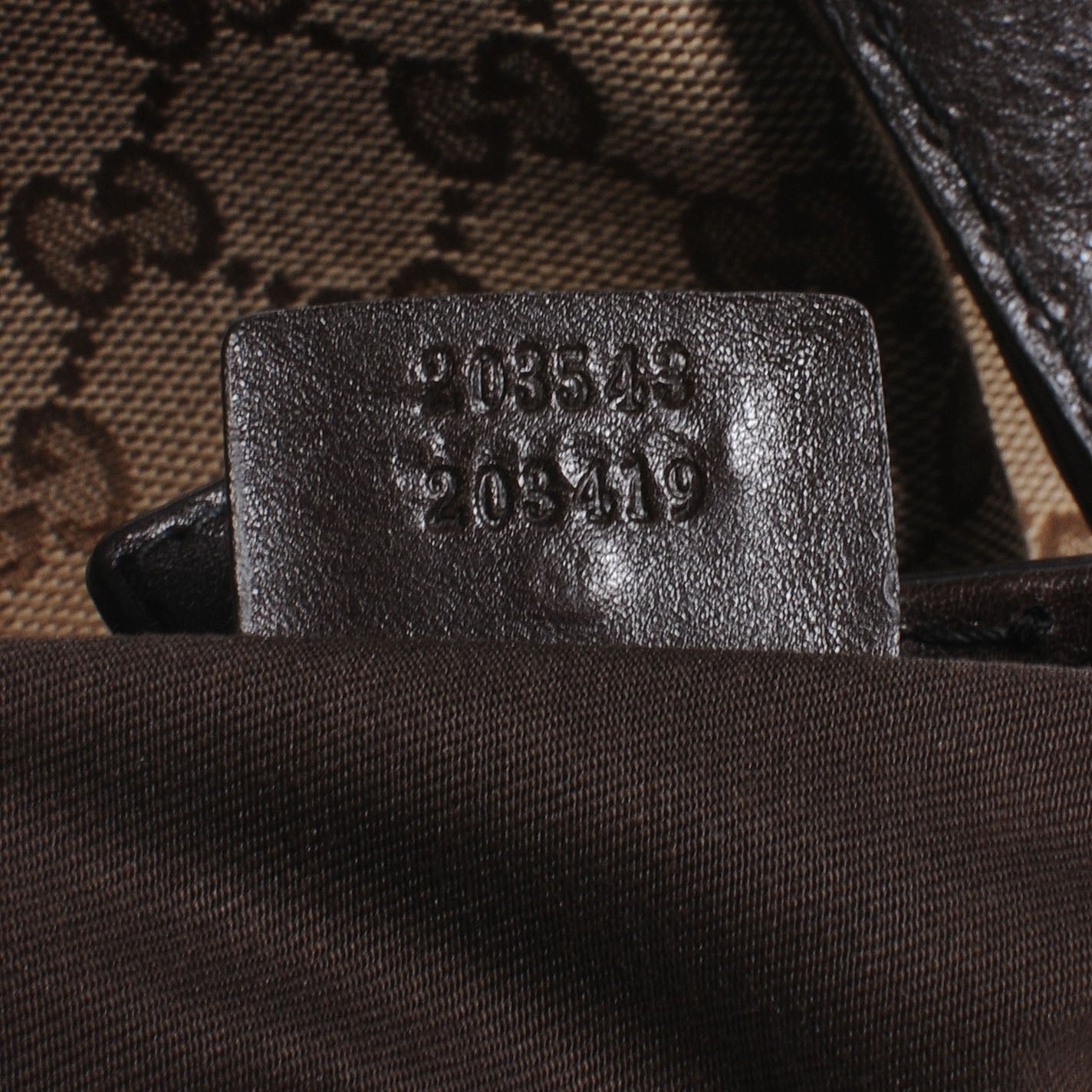 Gucci Monogram Jockey Tote 7 of 7