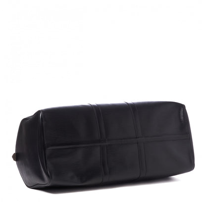 Louis Vuitton Epi Keepall 50 Black 3 of 8