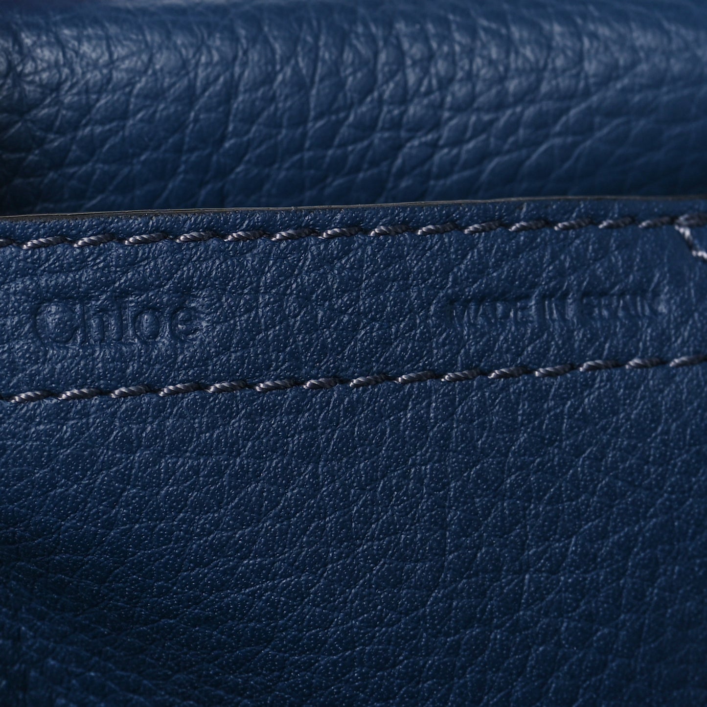 Calfskin Mini Marcie Round Crossbody Bag Royal Navy