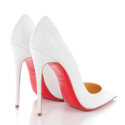 Christian Louboutin Kid So Kate 120 Pumps 37.5 White 4 of 8