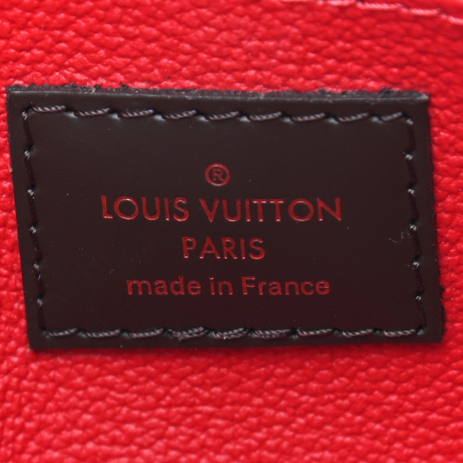 Louis Vuitton Damier Ebene Cosmetic Pouch 8 of 8