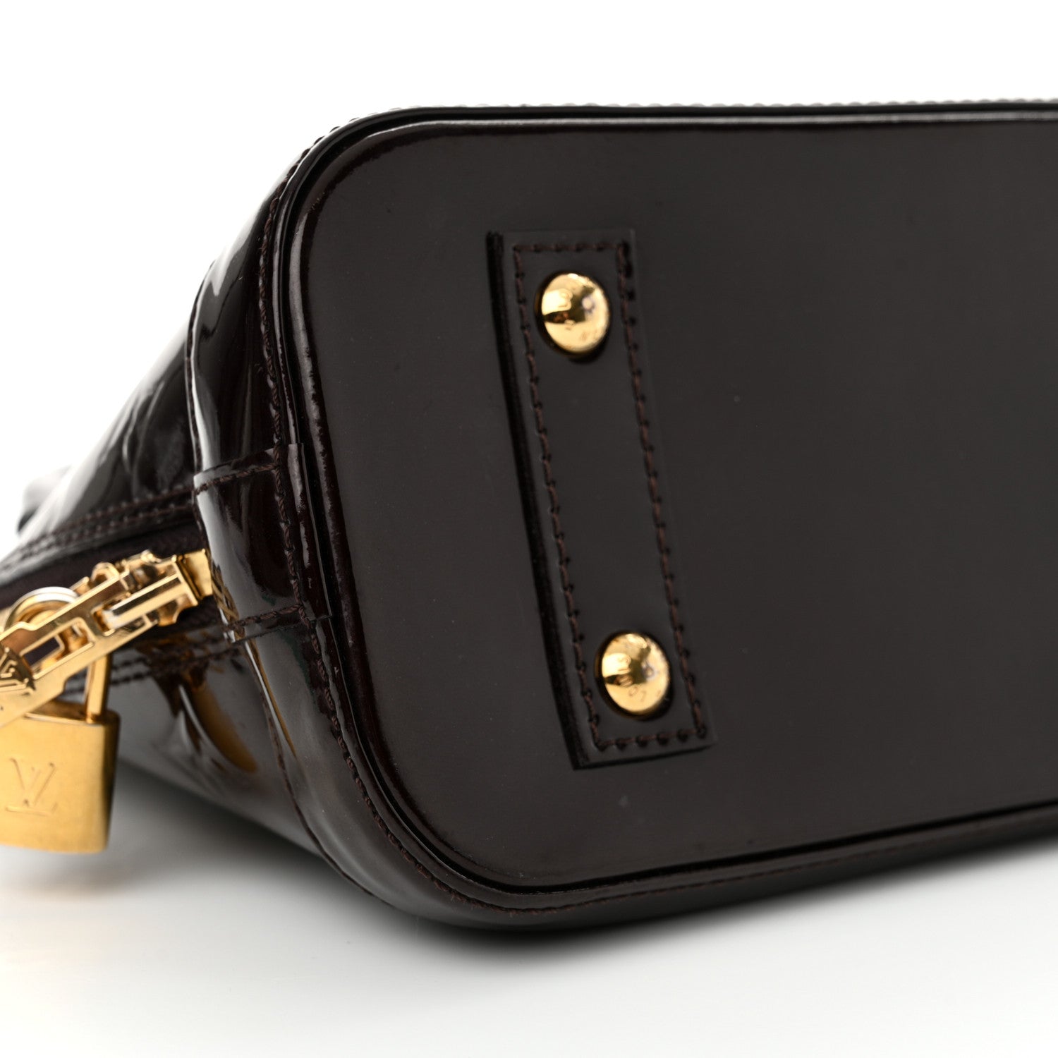 Louis Vuitton Vernis Alma BB Amarante 8 of 13