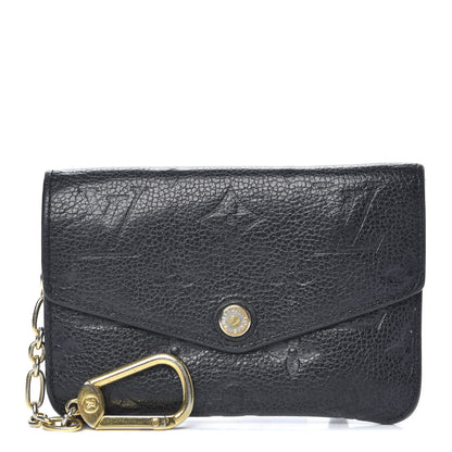 Louis Vuitton Empreinte Key Pouch Black 1 of 8