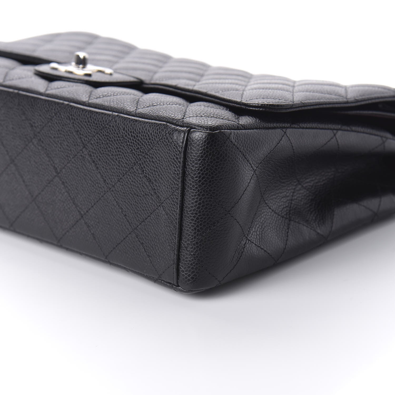 Chanel Caviar Quilted Maxi Double Flap Black 7 of 10