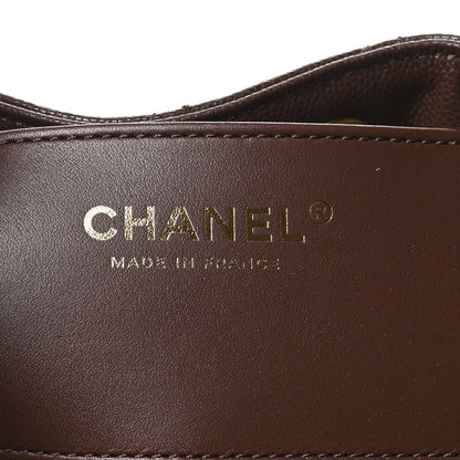 Chanel Caviar Quilted Small Chanel 25 Handbag Dark Brown 6 of 11