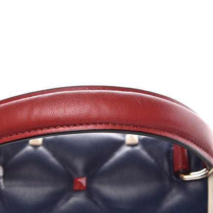 Valentino Garavani Nappa Mini Candystud Top Handle Bag Navy 10 of 10