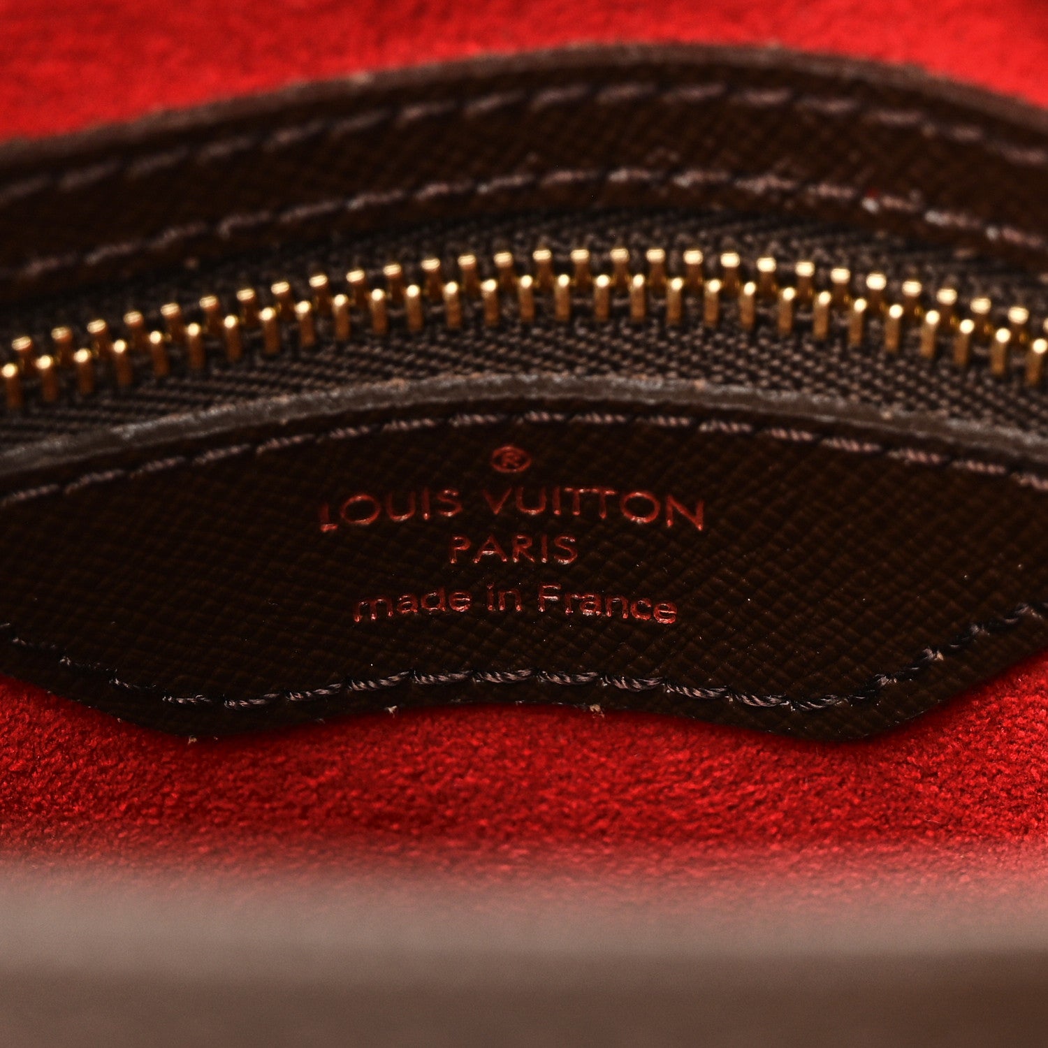 Louis Vuitton Damier Ebene Marais Bucket 23 6 of 10