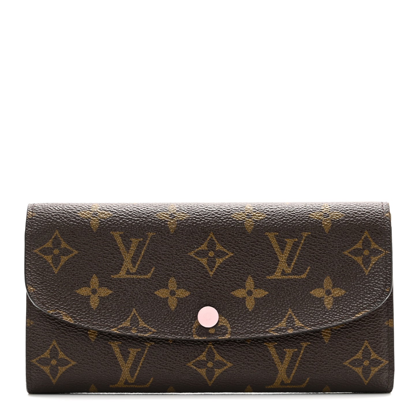 Monogram Emilie Wallet Rose Ballerine
