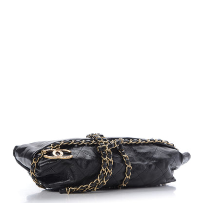 Chanel Calfskin Quilted Baluchon Black 4 of 9