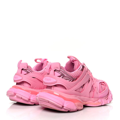 Balenciaga Mesh Nylon Womens Track Sneakers 38 Pink 4 of 9