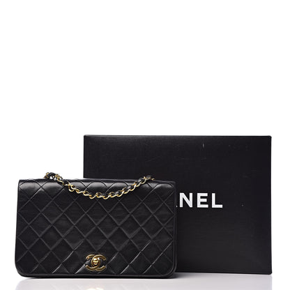 Chanel Lambskin Quilted Small Single Flap Bag Black 12 of 12
