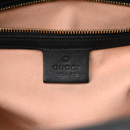Gucci Guccissima Signature Medium Shoulder Tote Bag Black 6 of 11