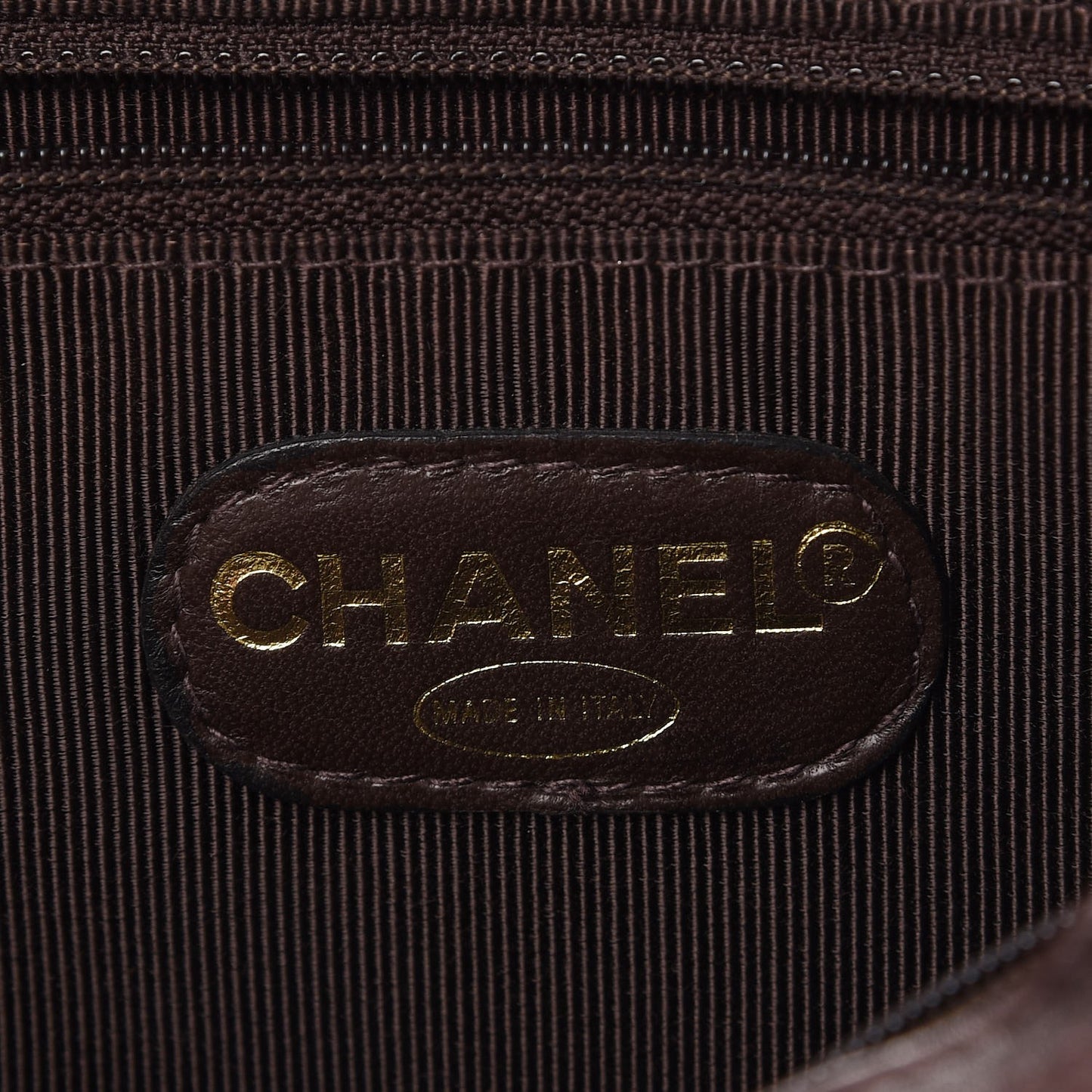 Lambskin CC Tote Brown