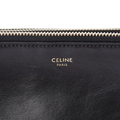 Celine Lambskin Small Trio Crossbody Bag Black 8 of 11