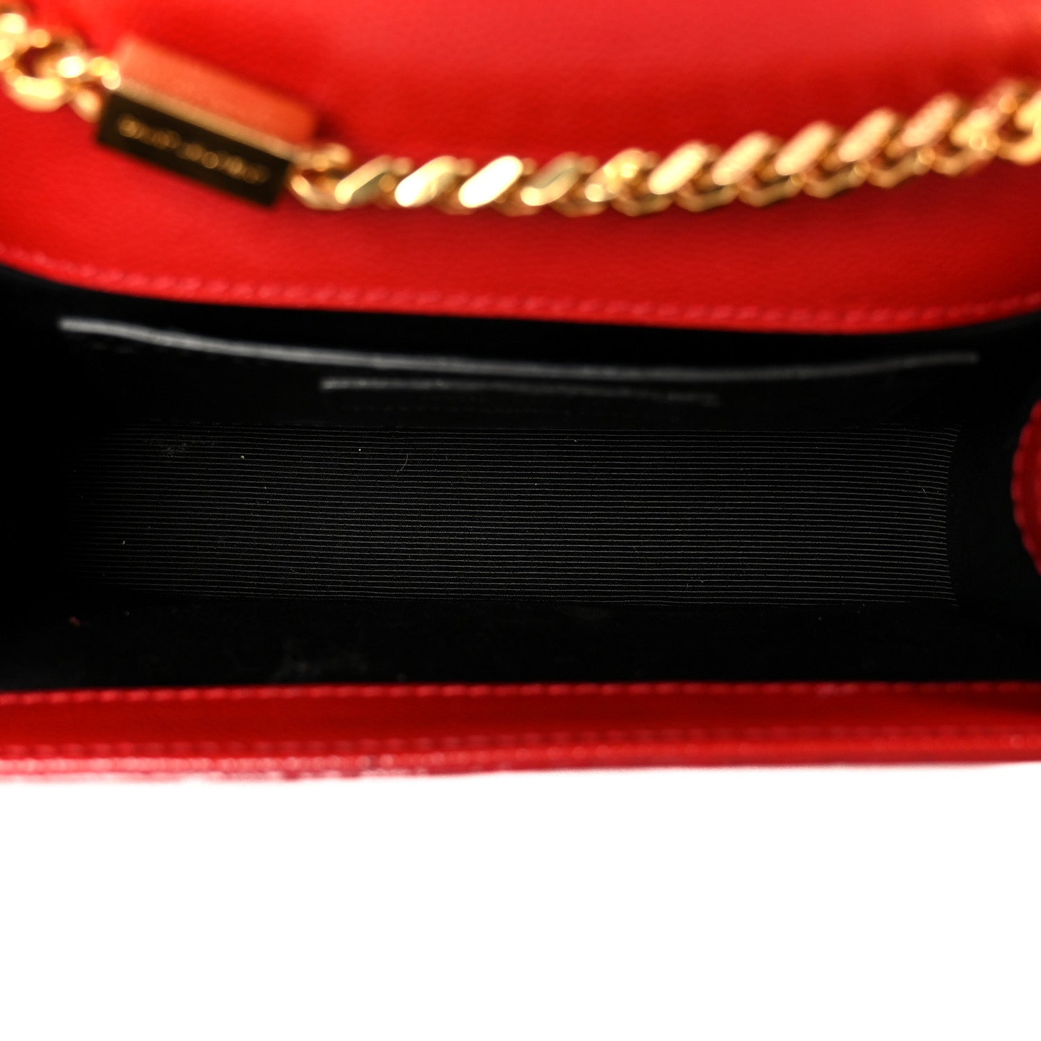 Saint Laurent Grain De Poudre Small Monogram Kate Satchel Red 5 of 11
