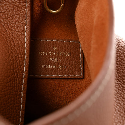 Louis Vuitton Grained Calfskin Low Key Hobo MM Cognac 7 of 11