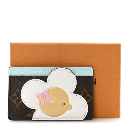 Louis Vuitton Monogram Vivienne Card Holder Animation Blue 13 of 14