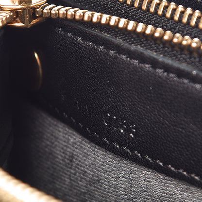Celine Lambskin Large Trio Crossbody Bag Black 10 of 14