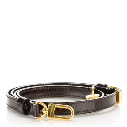 Louis Vuitton Patent 16mm Adjustable Shoulder Strap Amarante 1 of 5