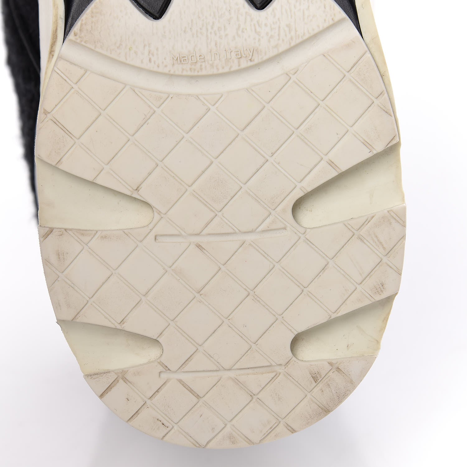 Chanel Tweed Calfskin Sneakers 40 Black White 11 of 14