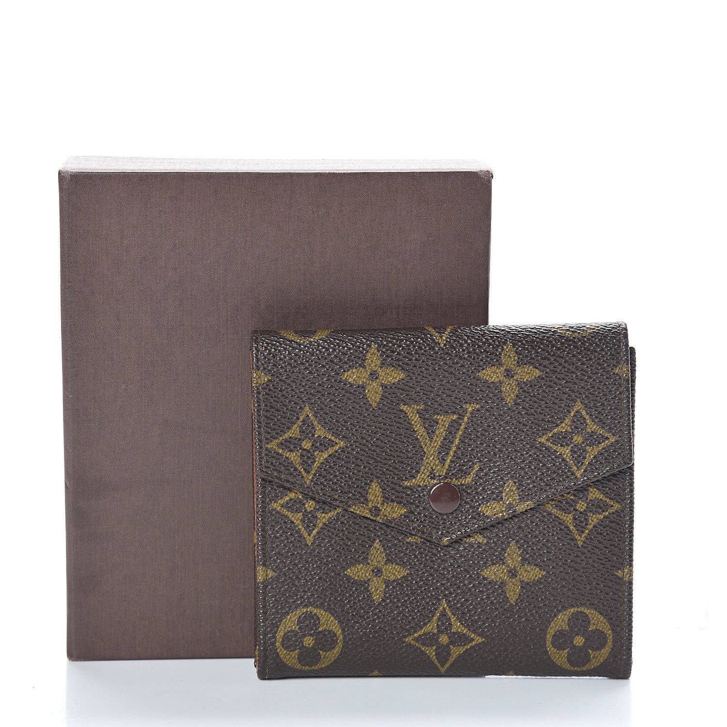 Louis Vuitton Monogram Porte-Monnaie Billets Change Bill Holder Armagnac Brown 7 of 7