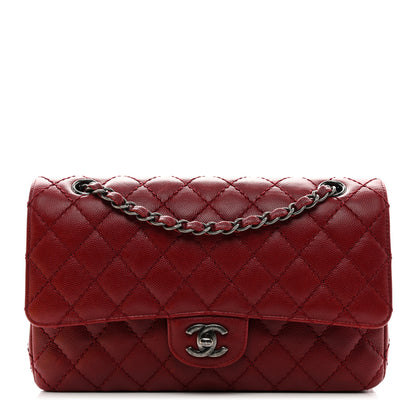 Chanel Caviar Quilted Medium Double Flap Red 1 of 10