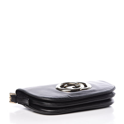 Gucci Calfskin Small Britt Shoulder Bag Black 4 of 11