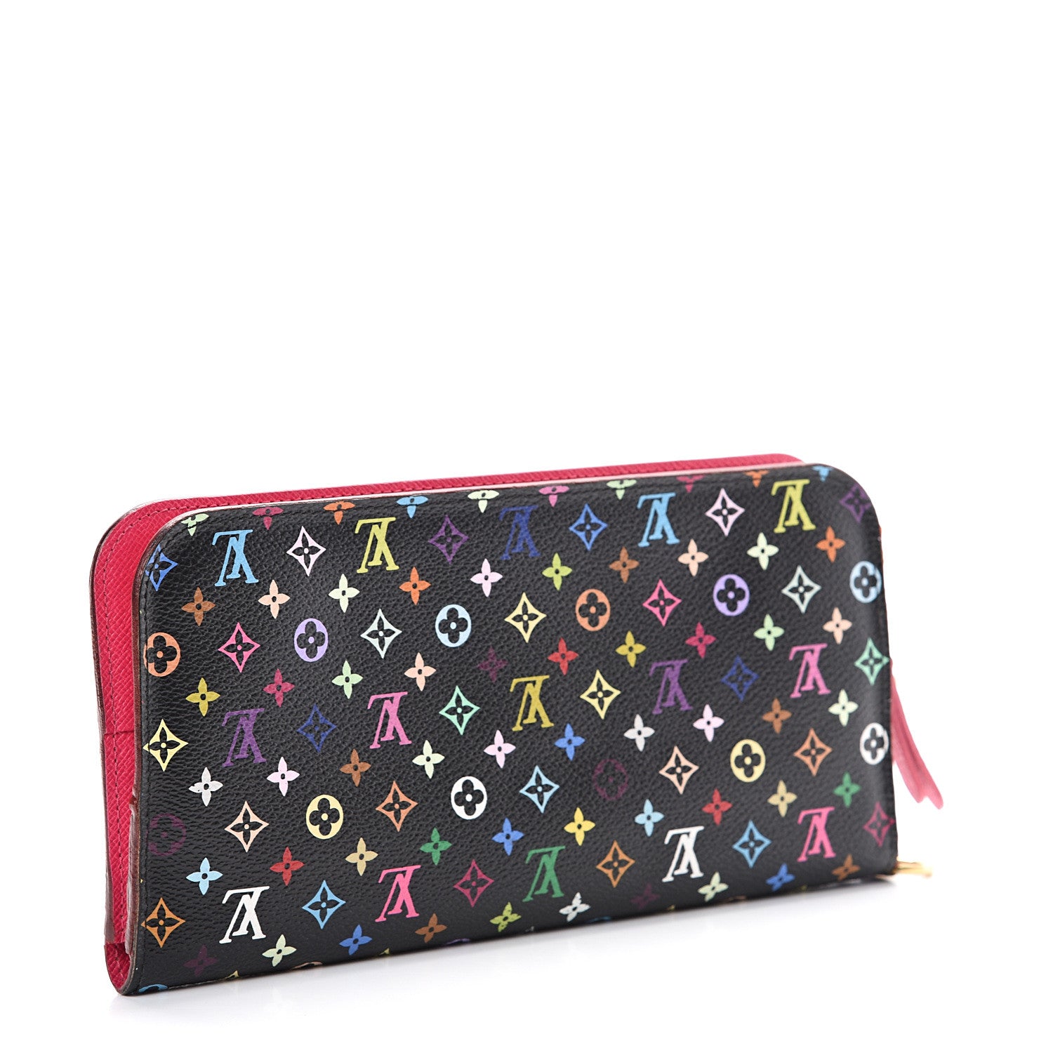 Louis Vuitton Monogram Multicolor Insolite Wallet Black Grenade 2 of 8